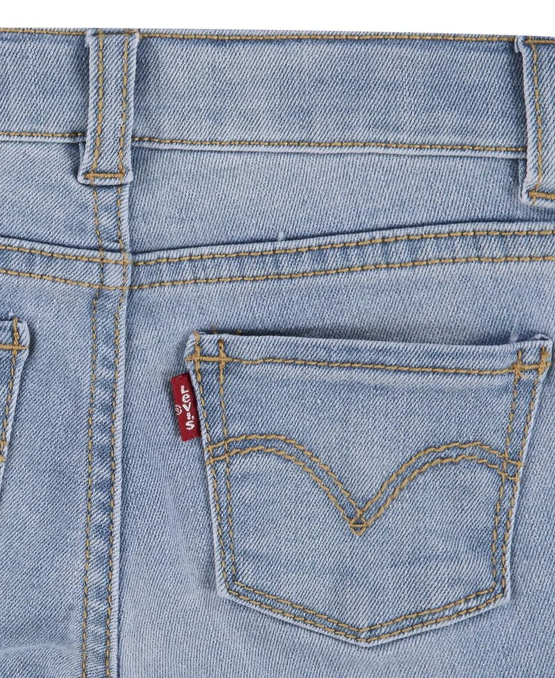 Levi's Toddler Girls 2-Piece Western Top and Star Jeans Set