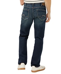 Silver Jeans Co. Men's Grayson Classic Fit Straight Leg Knit Flex