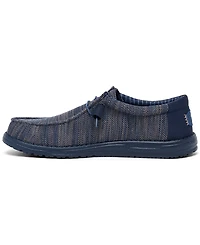 Hey Dude Men's Wally Stretch Sox Slip-On Casual Moccasin Sneakers from Finish Line