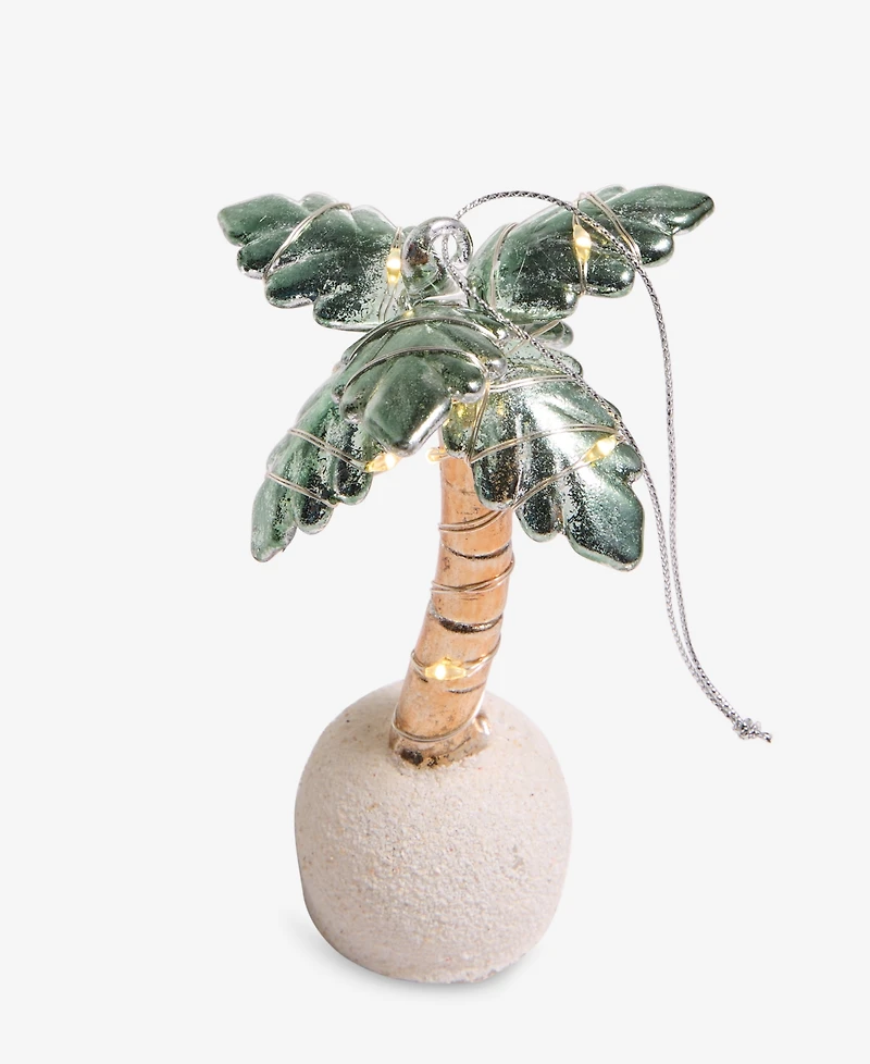 Holiday Lane Florida Light-Up Palm Tree Ornament, Macy's Exclusive