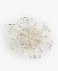 Holiday Lane Iced Delight Gem Snowflake Ornament, Macy's Exclusive