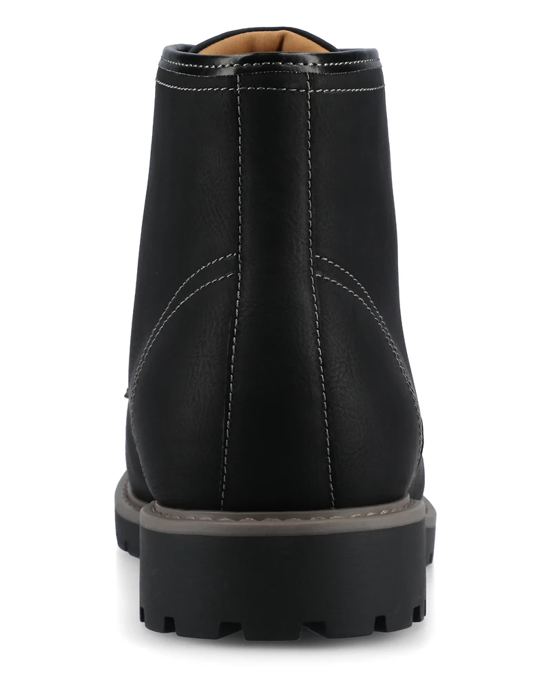 Vance Co. Men's Zeus Round Toe Boots