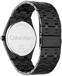 Calvin Klein Men's Ck Motion Black Ip Stainless Steel Bracelet Watch 39mm