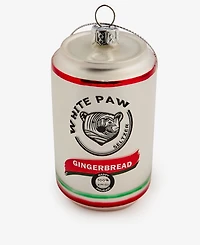 Holiday Lane Foodie and Spirits White Paw Can with Bear Ornament, Created for Macy's