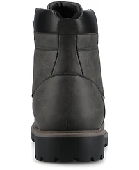 Vance Co. Men's Rogue Round Toe Work Ankle Boots