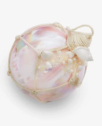 Holiday Lane Seaside Seashell Shimmer Ball Ornament, Macy's Exclusive