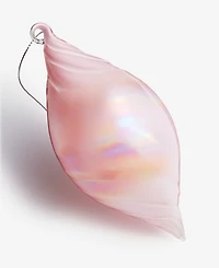 Holiday Lane Pastel Shine Glass Twist Drop Ornament, Macy's Exclusive