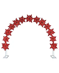Mr. Christmas Poinsettia Illuminated Arch