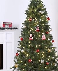 Mr. Christmas Nostalgic Tree Ornaments with Lights, Set of 3