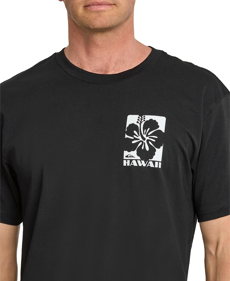 Quiksilver Men's Hawaii Hibiscus Short Sleeve T-Shirt