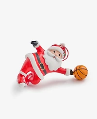 Holiday Lane Sports Basketball Santa Ornament, Macy's Exclusive