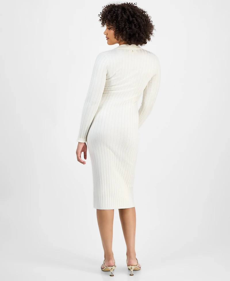 Guess Women's Miranda Long-Sleeve Sweater Dress