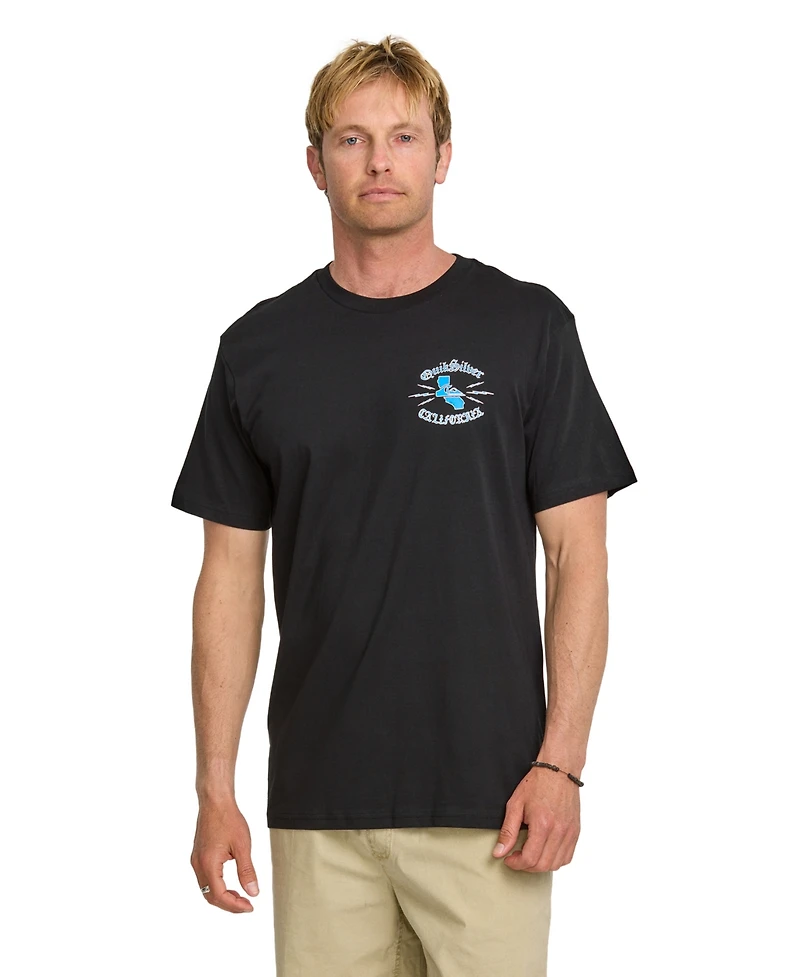 Quiksilver Men's California Raised Short Sleeve T-Shirt