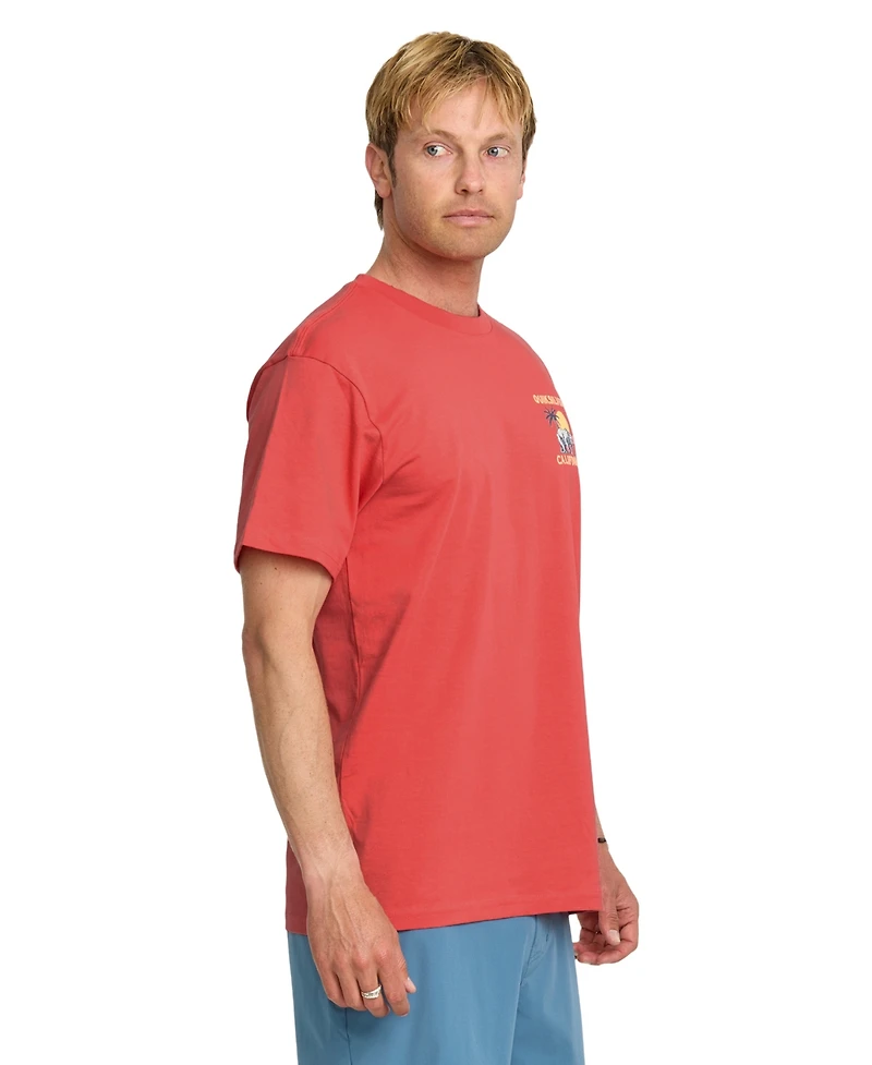 Quiksilver Men's California Bear Set Short Sleeve T-Shirt