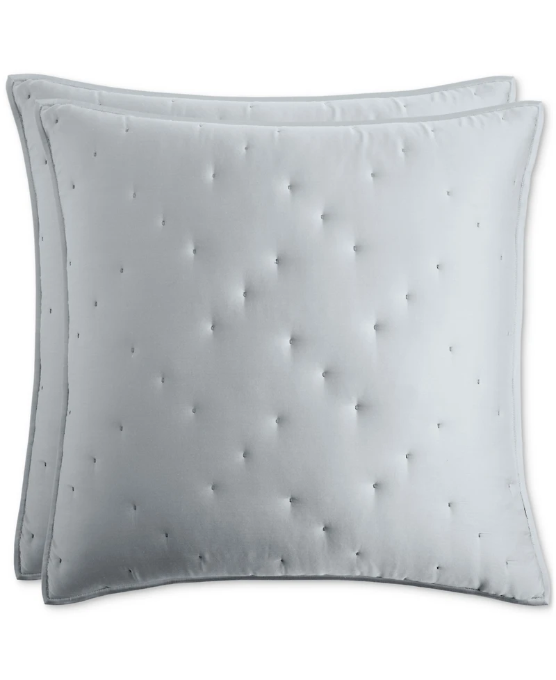 Hotel Collection Lyocell Quilted 2-Pc. Sham Set, Euro, Macy's Exclusive