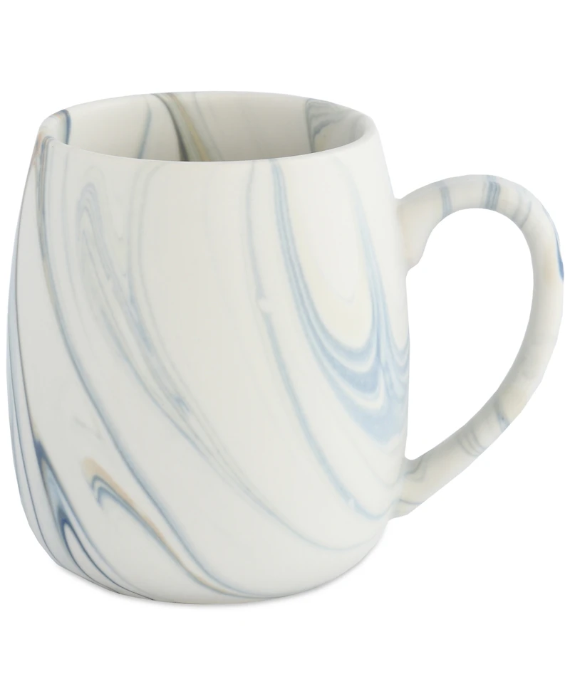 Lorren Home Trends Marble Pattern Mugs, Set of 4