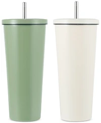 Art & Cook 22-Oz. Water Hydration Bottles, Set of 2