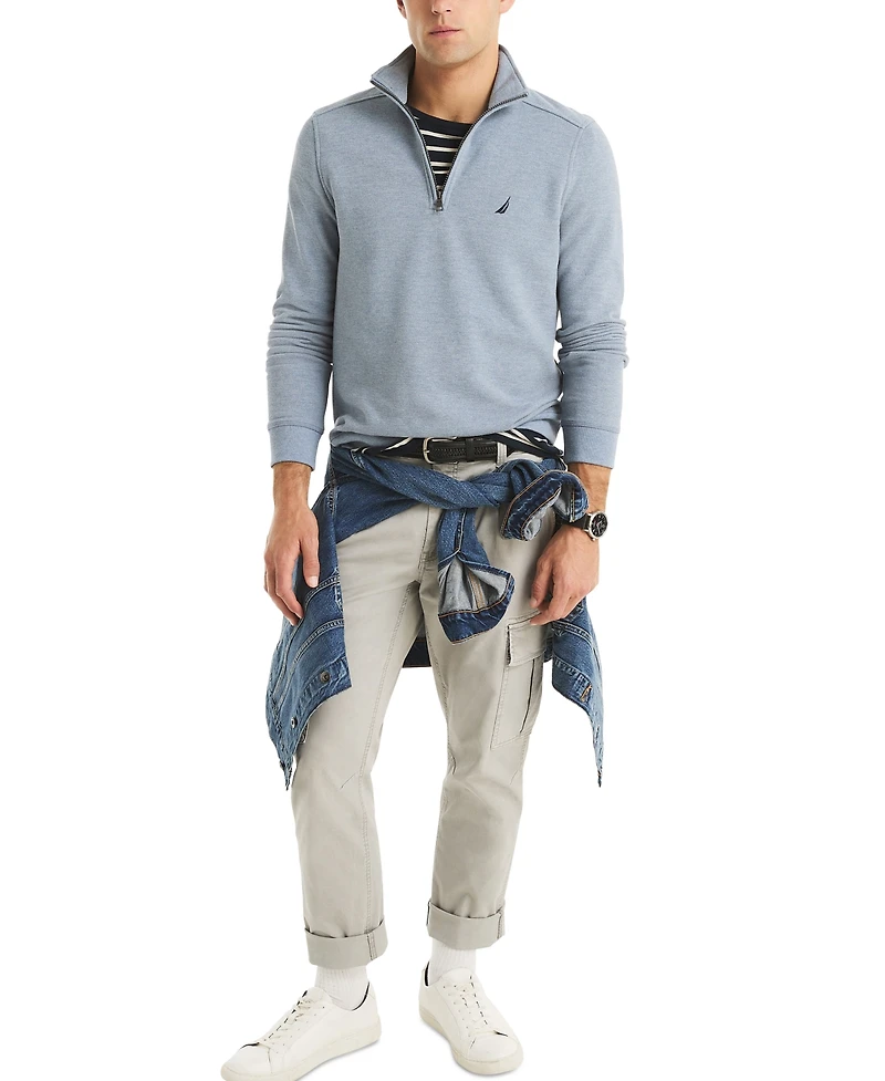 Nautica Men's Quarter-Zip Fleece Sweatshirt