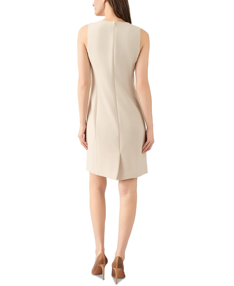 Kasper Women's Sleeveless Multi-Seam Sheath Dress, Regular & Petite