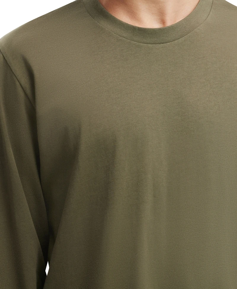 Cotton On Men's Cropped Fit Long Sleeve T-Shirt