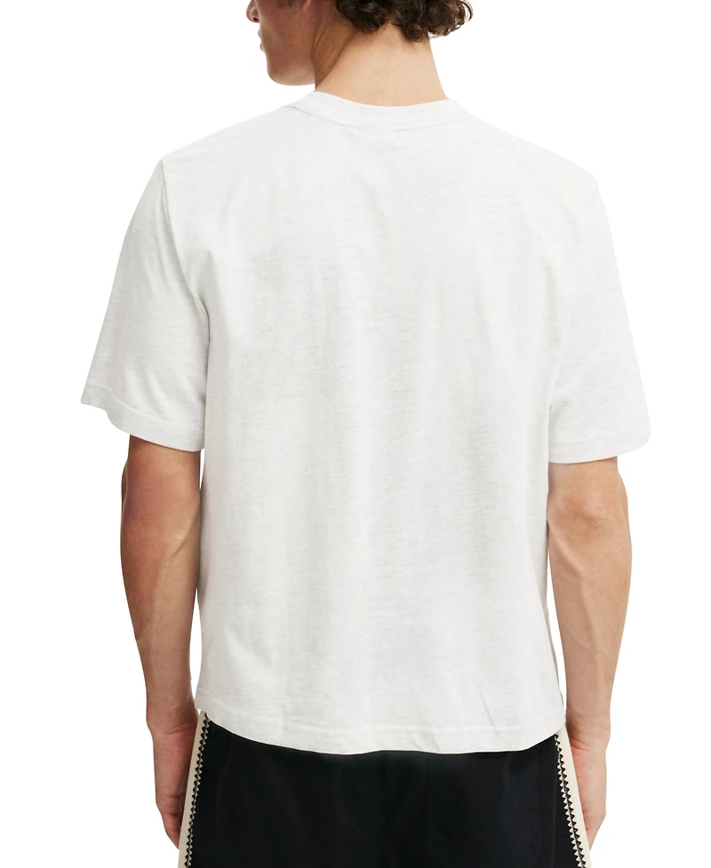 Cotton On Men's Cropped Fit Graphic T-Shirt