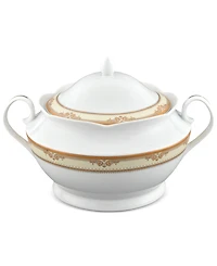 Lorren Home Trends Isabella Porcelain Tureen with Lid