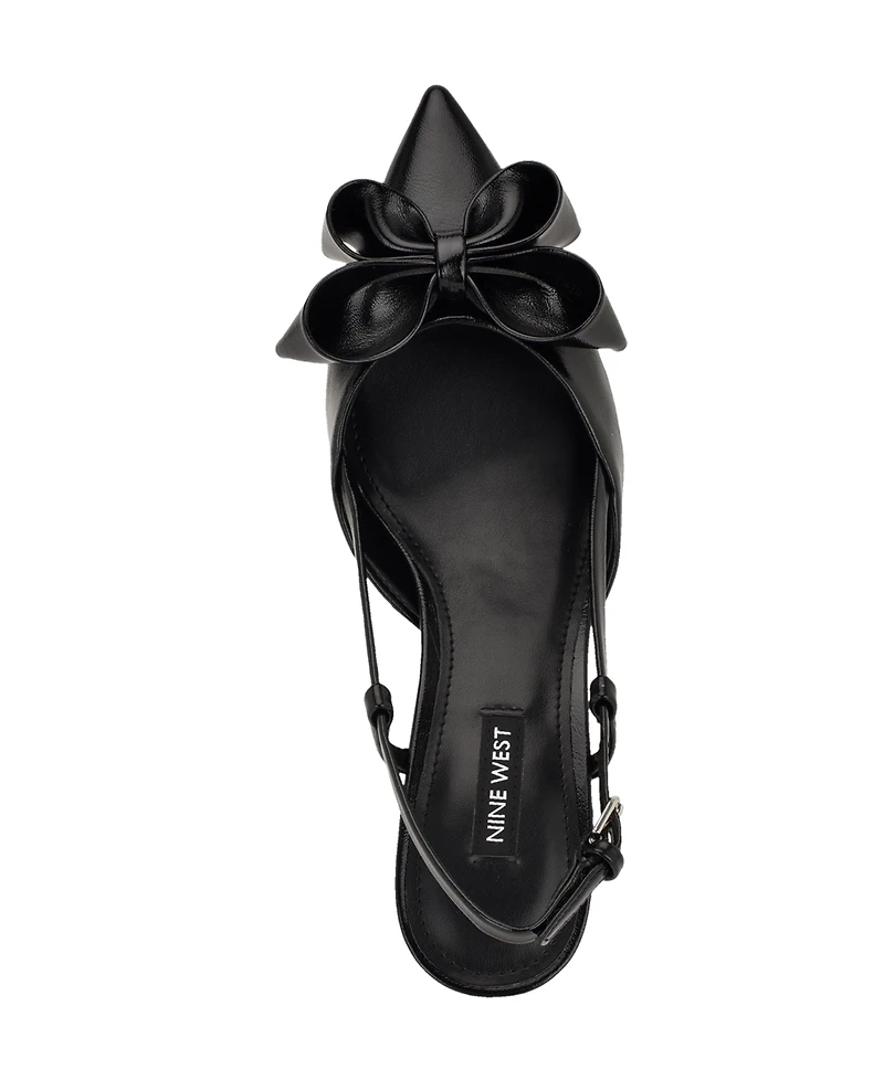 Nine West Women's Raska Pointy Toe Slingback Dress Pumps