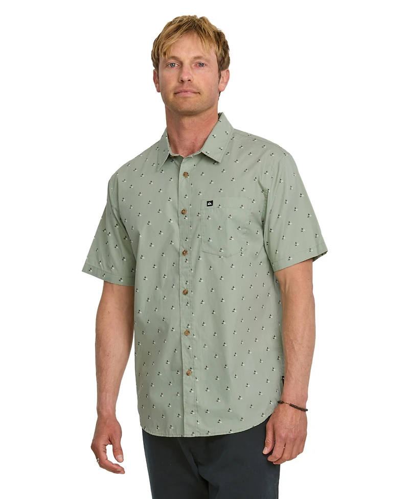 Quiksilver Men's Kapu Mini Classics Short Sleeve Shirt