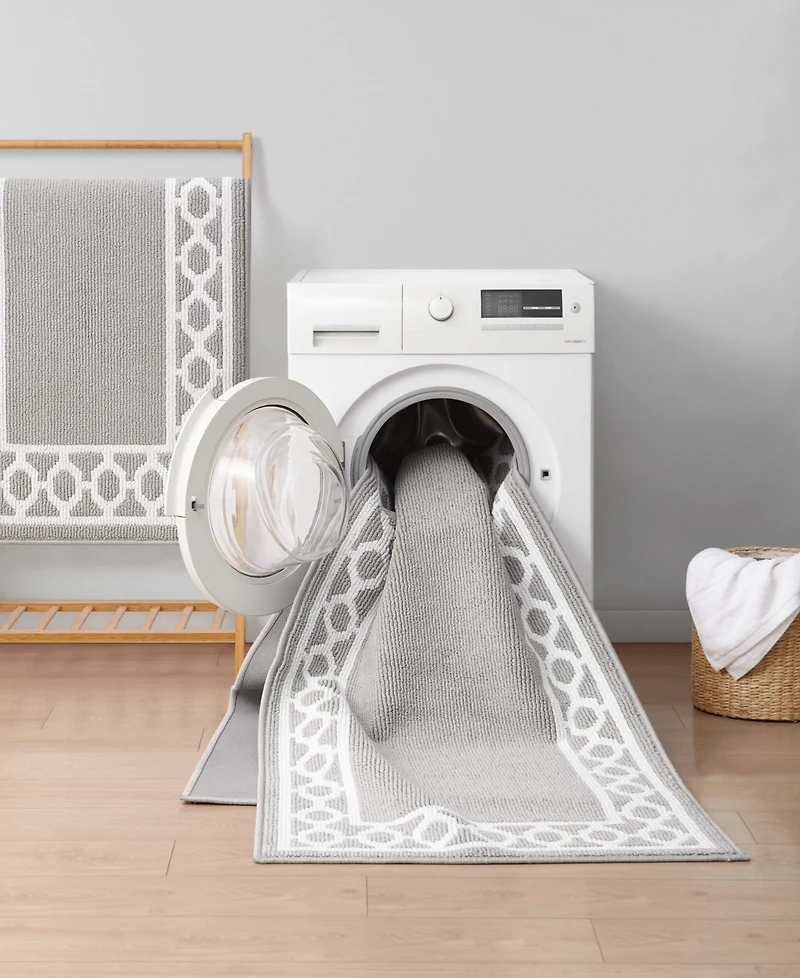 Jean Pierre New York Christine Trellis Border Tufted 2-Pc. Runner Set