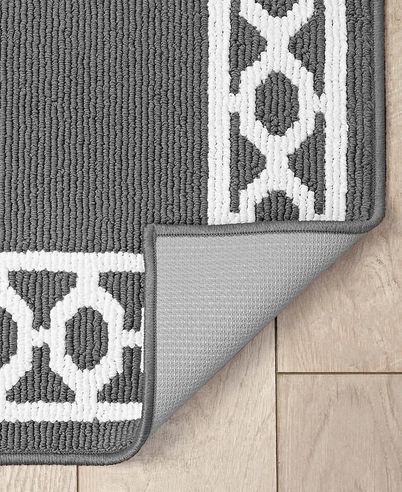 Jean Pierre New York Christine Trellis Border Tufted 2-Pc. Runner Set