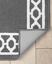 Jean Pierre New York Christine Trellis Border Tufted 2-Pc. Runner Set