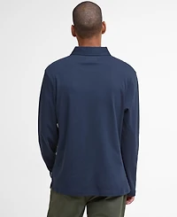 Barbour Men's Tailored Fit Premium Corpatch Long Sleeve Polo Shirt