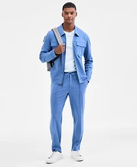Alfani Men's Heather Ponte Pants, Macy's Exclusive