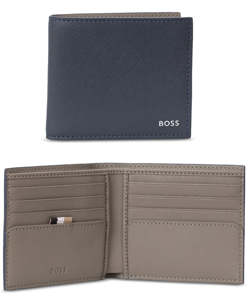 Hugo by Hugo Boss Men's Leather Logo Wallet