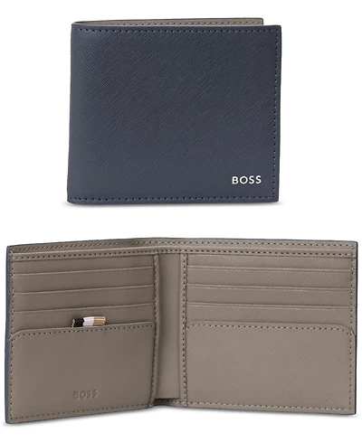 Hugo by Hugo Boss Men's Leather Logo Wallet