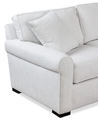 Radley Roll Arm 146" 6-Pc. Fabric Chaise Sectional with Wedge, Exclusively at Macy's