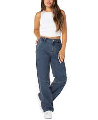 Celebrity Pink Juniors' Slouchy Skater Wide-Leg Jeans