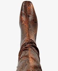 Smash Shoes Women's Fallon Knee High Slouch Dress Boots - Extended Sizes Available