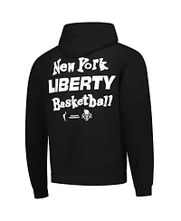 Playa Society Men's and Women's Black New York Liberty Team Pullover Hoodie