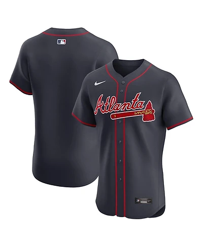 Nike Men's Navy Atlanta Braves Alternate Elite Jersey