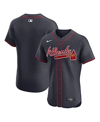 Nike Men's Navy Atlanta Braves Alternate Elite Jersey