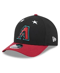 New Era Men's Black/Red Arizona Diamondbacks 2025 Mlb All-Star Game 9FORTY M-Crown Adjustable Hat