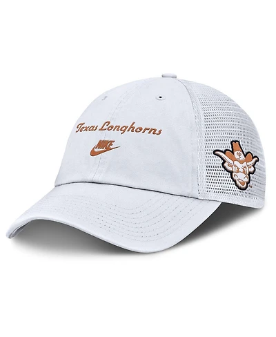Nike Men's White Texas Longhorns Club Legacy Adjustable Trucker Hat