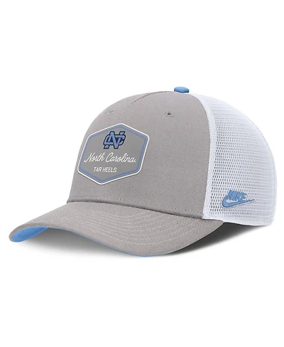Nike Men's Gray North Carolina Tar Heels Rise Legacy Adjustable Trucker Hat