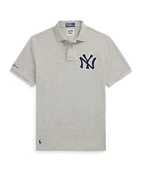 Polo Ralph Lauren Men's Heather Gray Yankees Polo Shirt