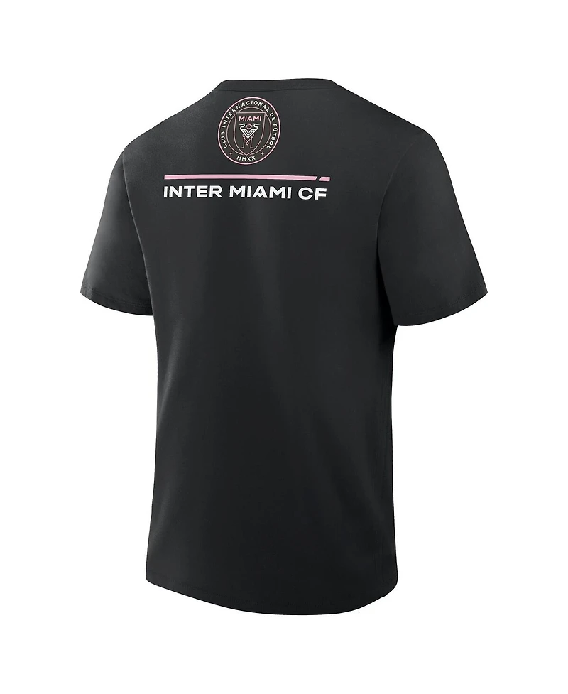 Fanatics Men's Black Inter Miami Cf Corner Kick Legacy T-Shirt