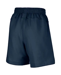Nike Women's Navy Indiana Fever Fly Basketball Tri-Blend Fleece Shorts