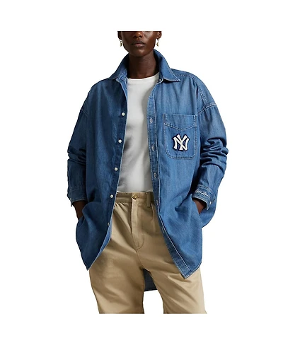 Polo Ralph Lauren Men's Denim Yankees Shirt