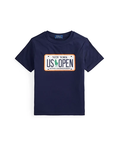 Polo Ralph Lauren Toddler and Little Boys Us Open Jersey Graphic T-Shirt