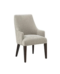 Manhattan Comfort Beever Chenille Upholstered Dining Armchair